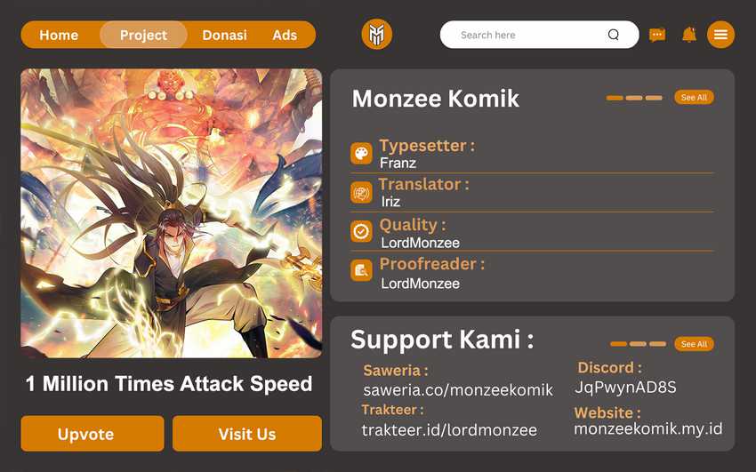 1 Million Times Attack Speed Chapter 40 page 0