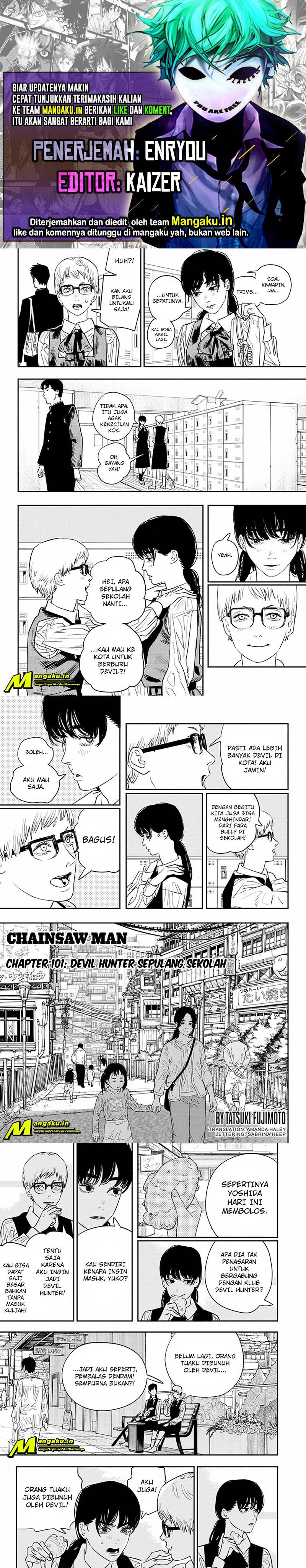 Chainsaw Man Chapter 101 page 0