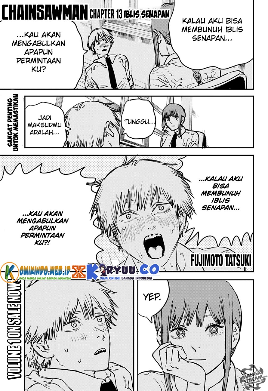 Chainsaw Man Chapter 13 page 1