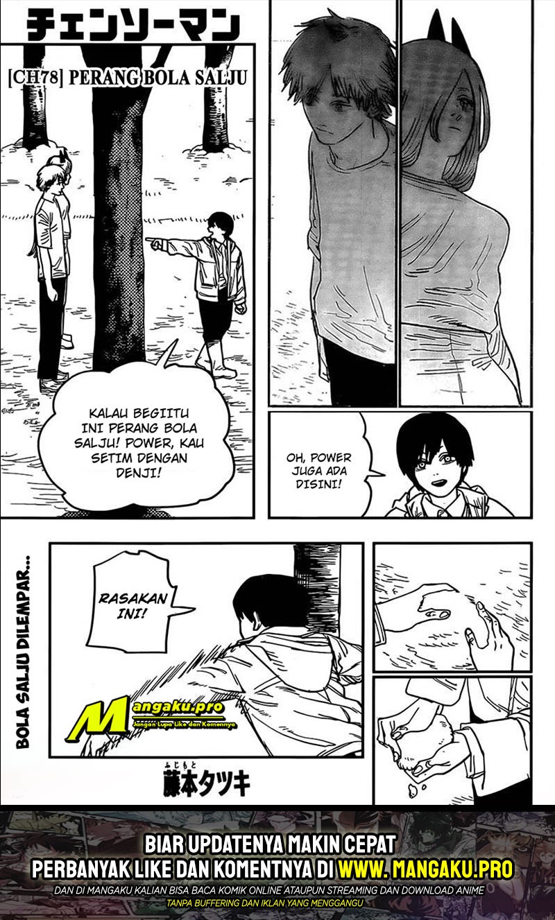 Chainsaw Man Chapter 78 page 1