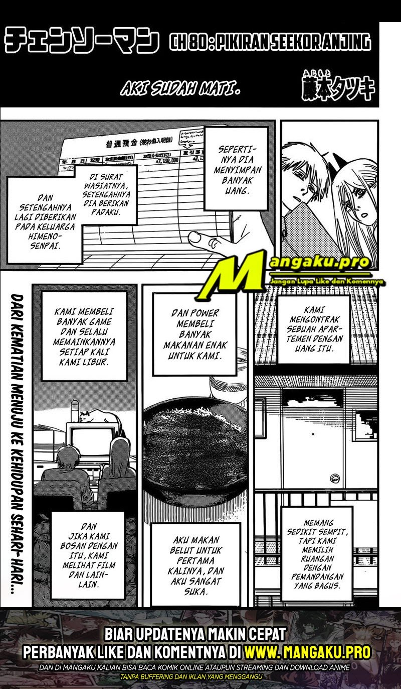 Chainsaw Man Chapter 80 page 1