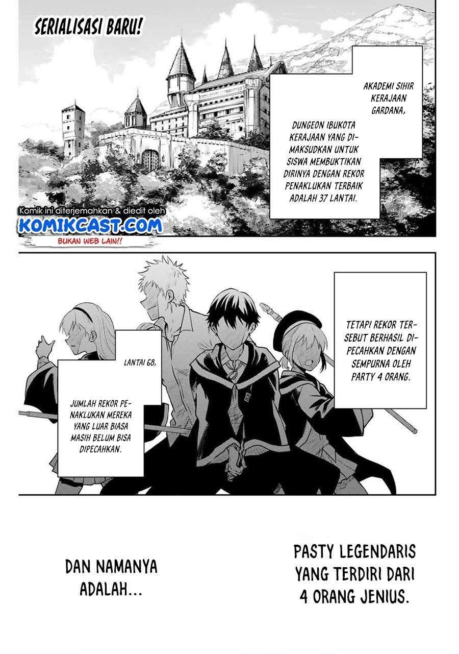 A Court Magician, Who Was Focused On Supportive Magic Because His Allies Were Too Weak, Aims To Become The Strongest After Being Banished Chapter 1 page 0