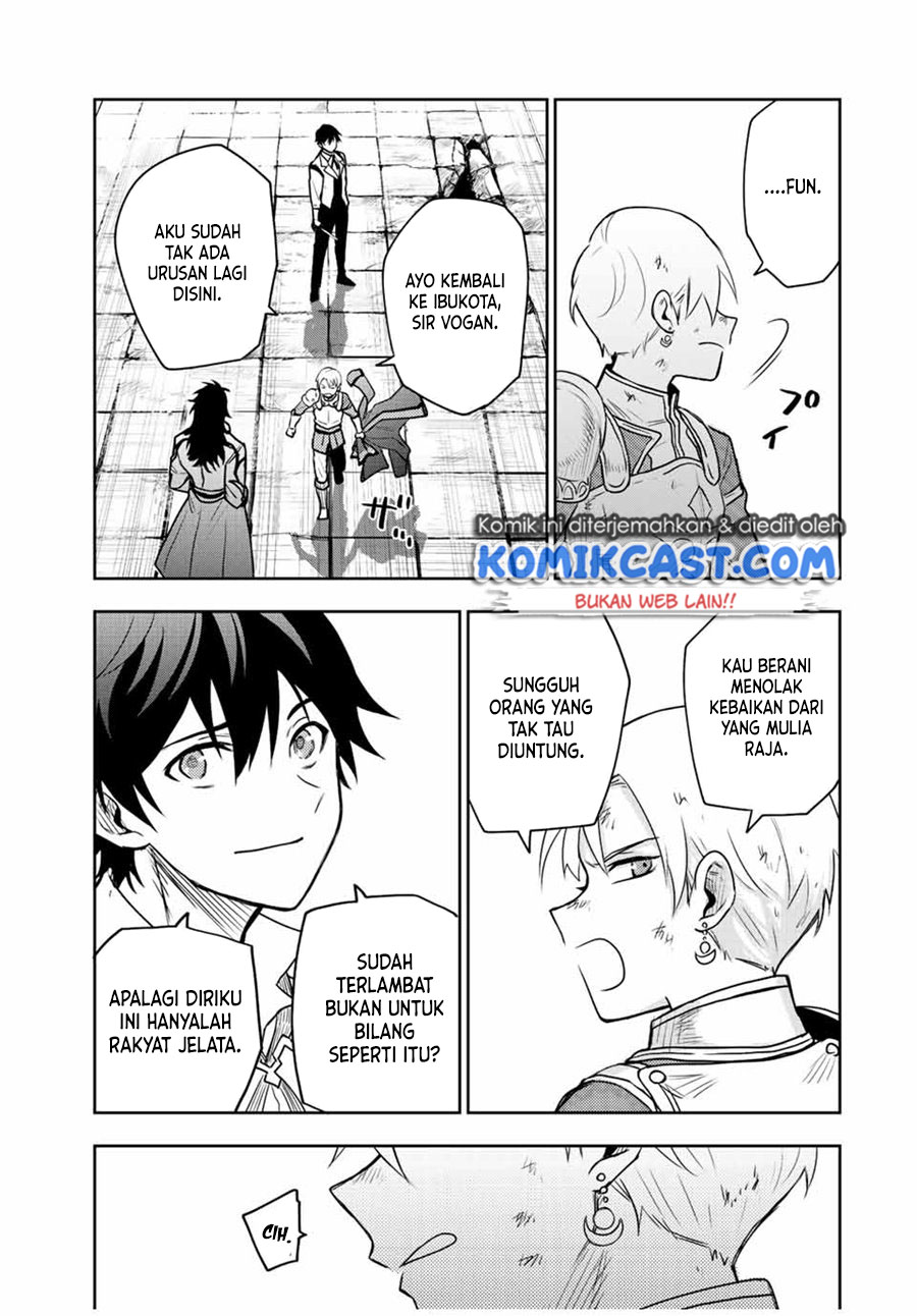 A Court Magician, Who Was Focused On Supportive Magic Because His Allies Were Too Weak, Aims To Become The Strongest After Being Banished Chapter 24 page 15