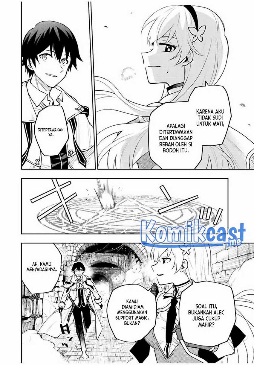 A Court Magician, Who Was Focused On Supportive Magic Because His Allies Were Too Weak, Aims To Become The Strongest After Being Banished Chapter 29 page 4