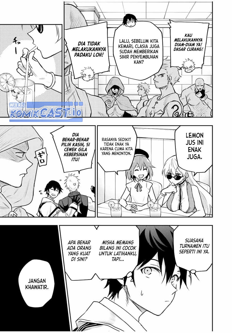 A Court Magician, Who Was Focused On Supportive Magic Because His Allies Were Too Weak, Aims To Become The Strongest After Being Banished Chapter 54 page 3