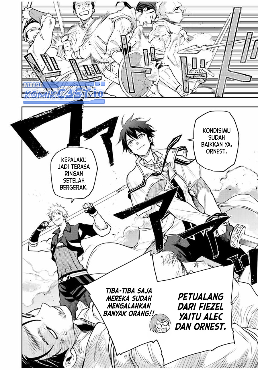 A Court Magician, Who Was Focused On Supportive Magic Because His Allies Were Too Weak, Aims To Become The Strongest After Being Banished Chapter 54 page 14