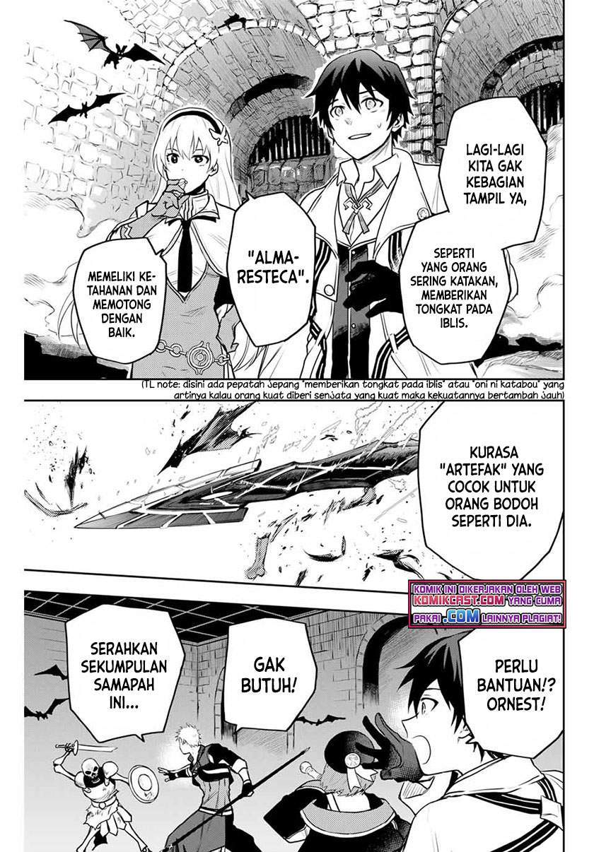 A Court Magician, Who Was Focused On Supportive Magic Because His Allies Were Too Weak, Aims To Become The Strongest After Being Banished Chapter 7 page 2