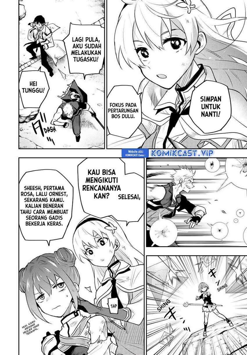 A Court Magician, Who Was Focused On Supportive Magic Because His Allies Were Too Weak, Aims To Become The Strongest After Being Banished Chapter 78 page 2