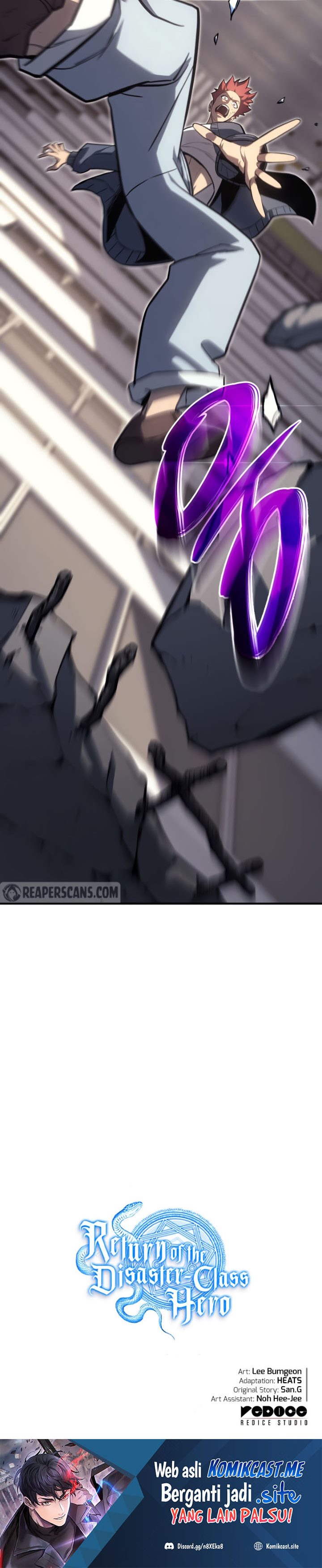 A Disaster-Class Hero Has Returned Chapter 57 page 46