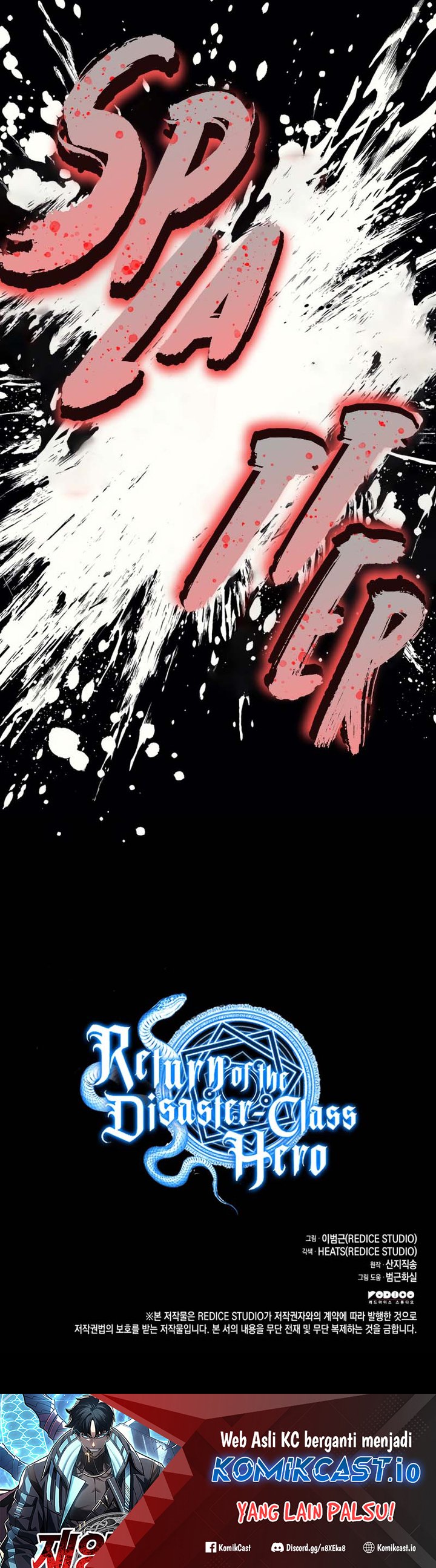 A Disaster-Class Hero Has Returned Chapter 67 page 39