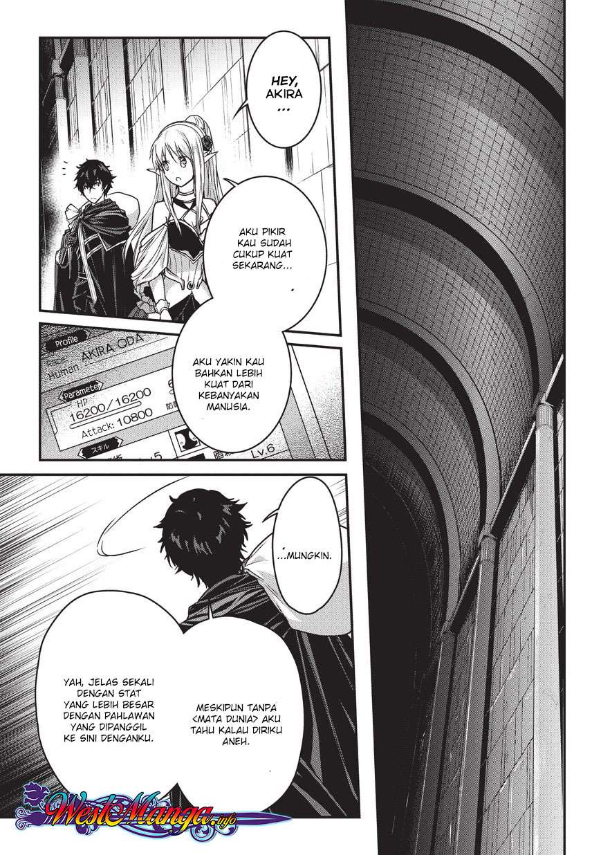 Assassin de aru ore no Sutetasu ga Yuusha yori mo Akiraka ni Tsuyoi Nodaga Chapter 9.1 page 21