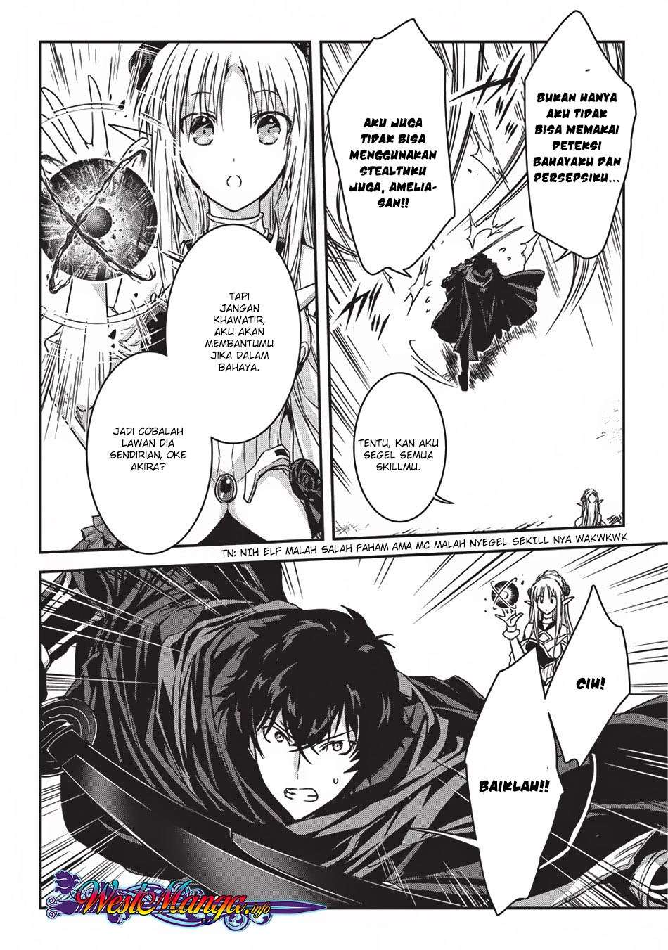 Assassin de aru ore no Sutetasu ga Yuusha yori mo Akiraka ni Tsuyoi Nodaga Chapter 9.2 page 6
