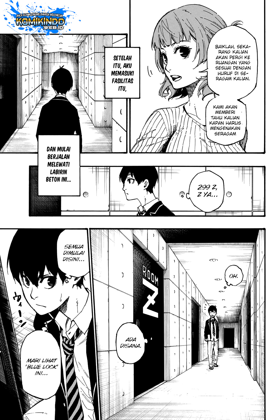 Blue Lock Chapter 2 page 4