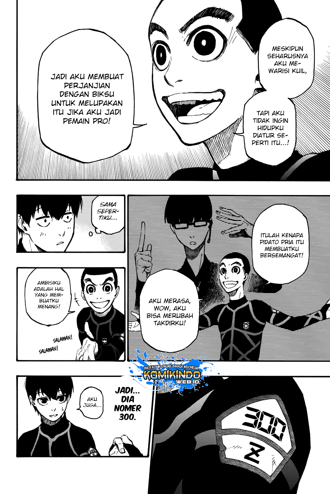 Blue Lock Chapter 2 page 9