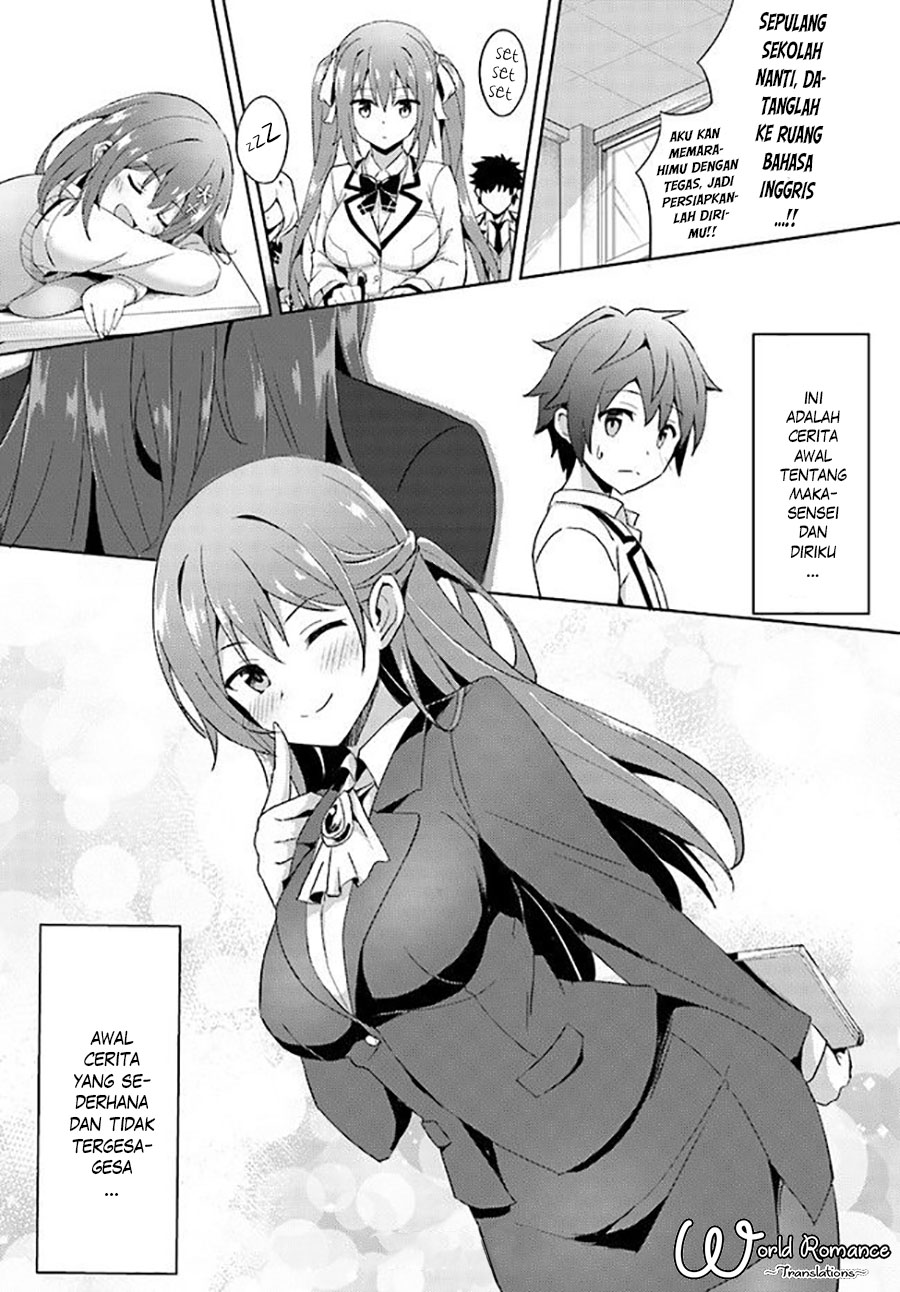 Boku no Kanojo Sensei Chapter 1 page 32
