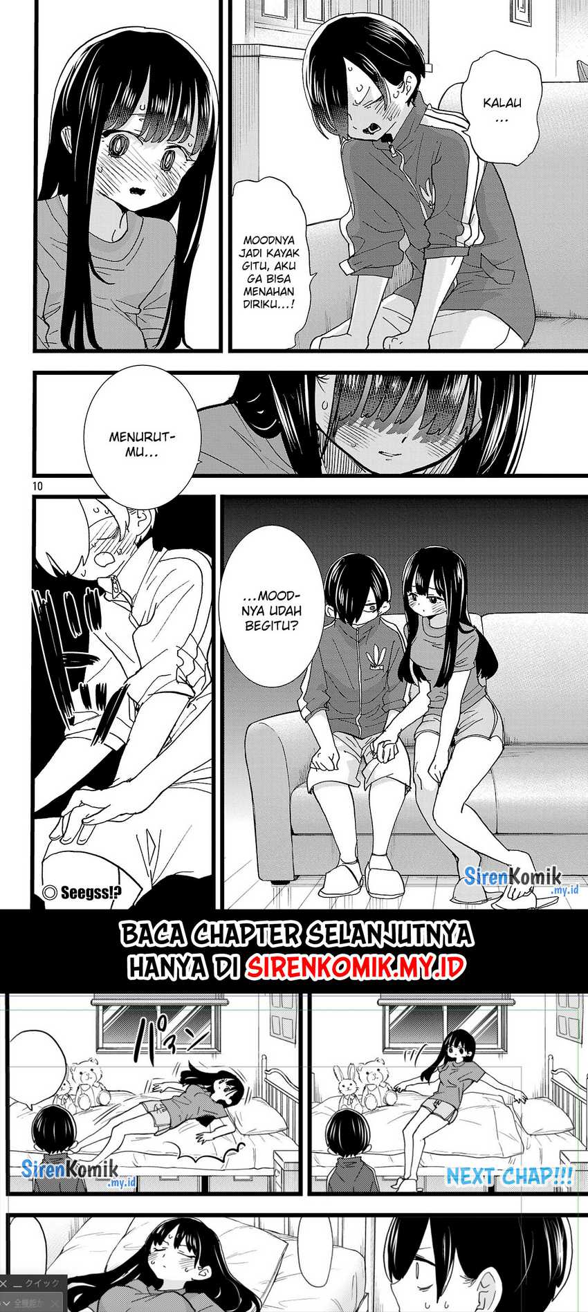 Boku no Kokoro no Yabai yatsu Chapter 156 page 10