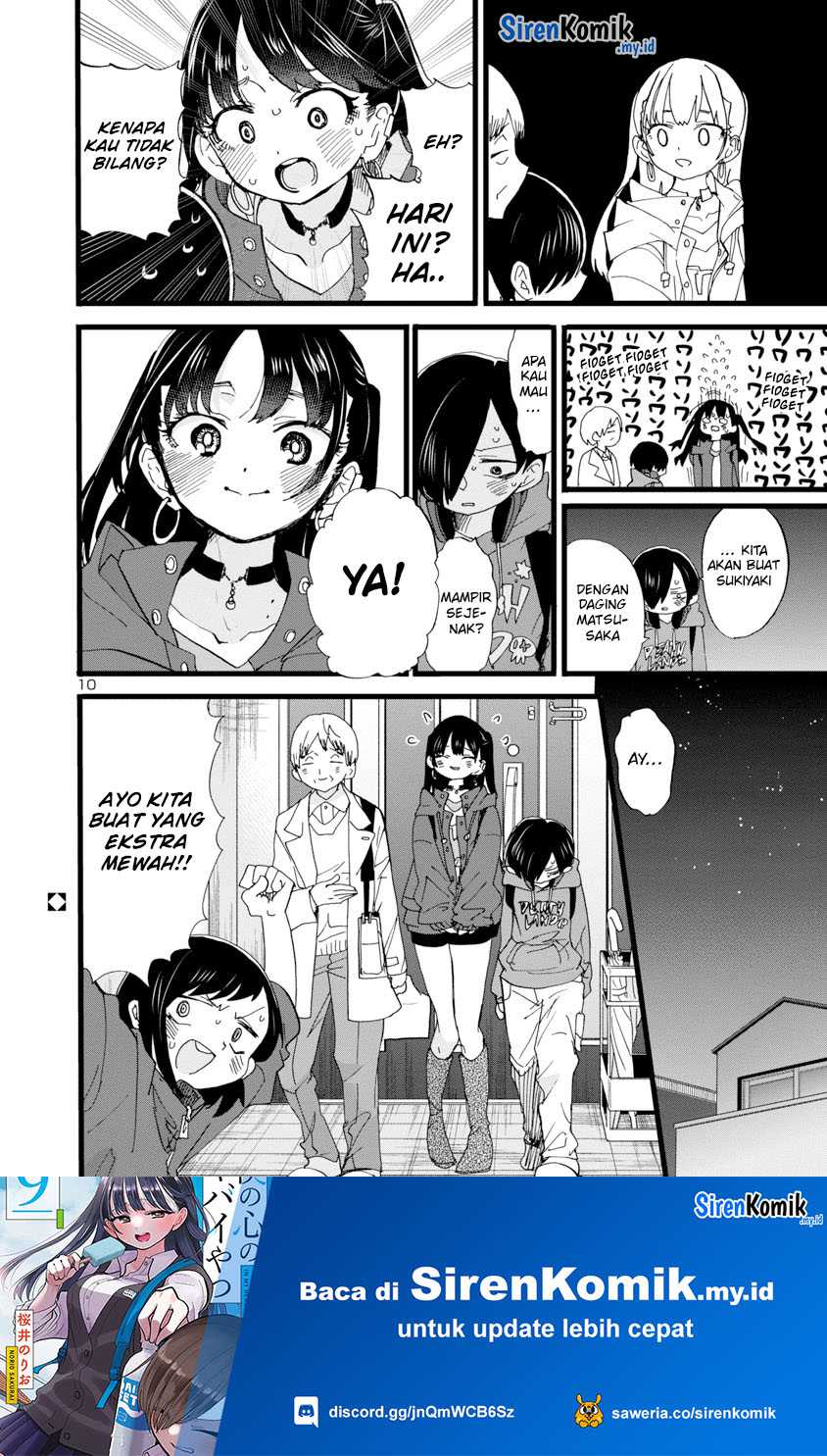Boku no Kokoro no Yabai yatsu Chapter 92 page 11