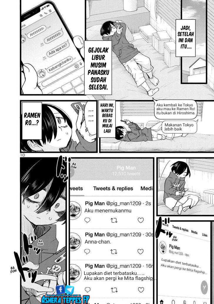 Boku no Kokoro no Yabai yatsu Chapter 98 page 10