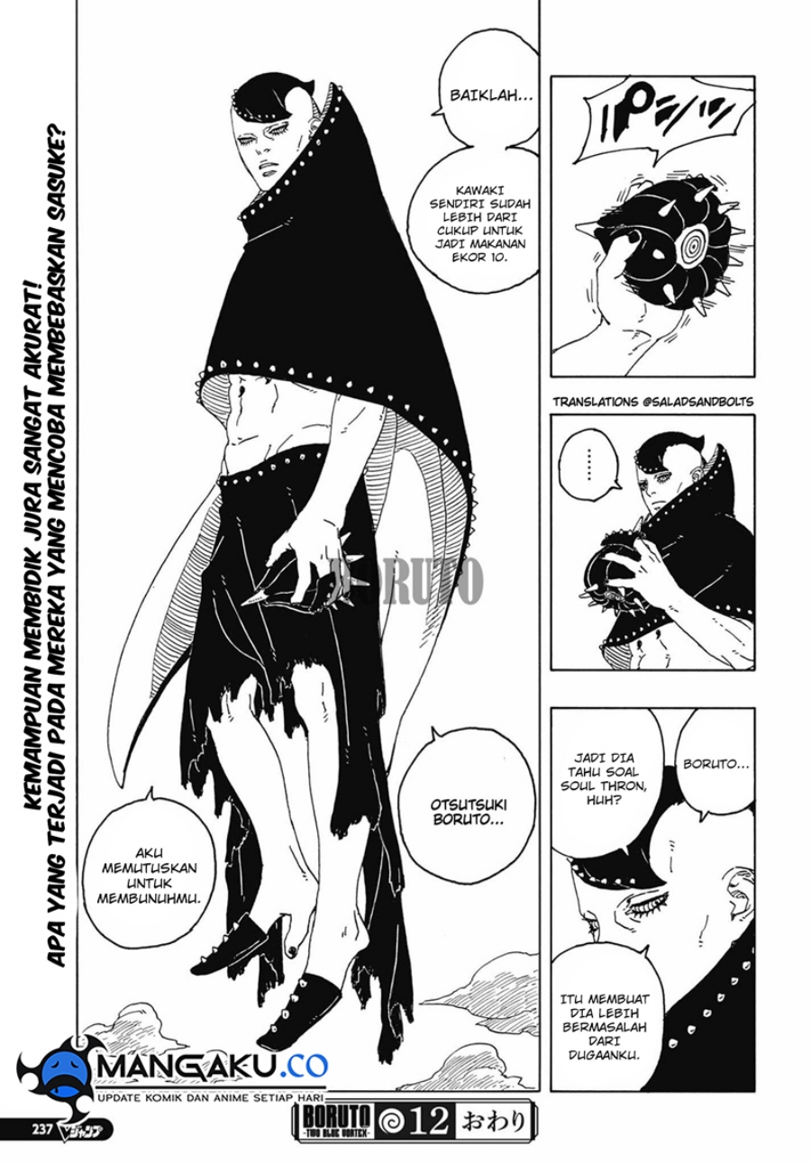 Boruto: Two Blue Vortex Chapter 12.2 page 20