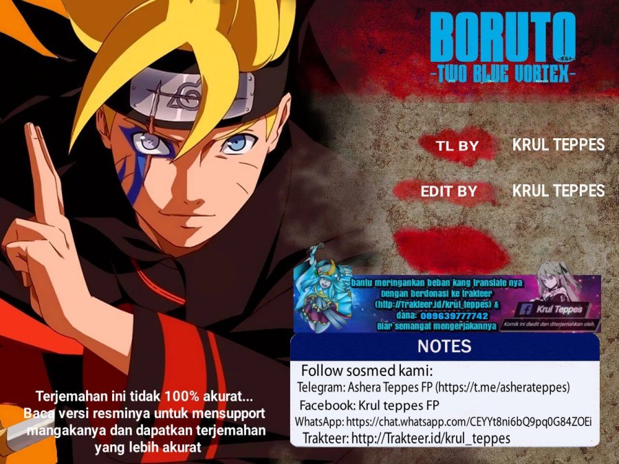 Boruto: Two Blue Vortex Chapter 2 page 0