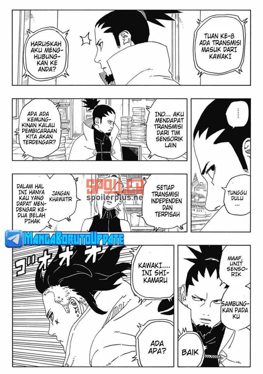 Boruto: Two Blue Vortex Chapter 8 page 9