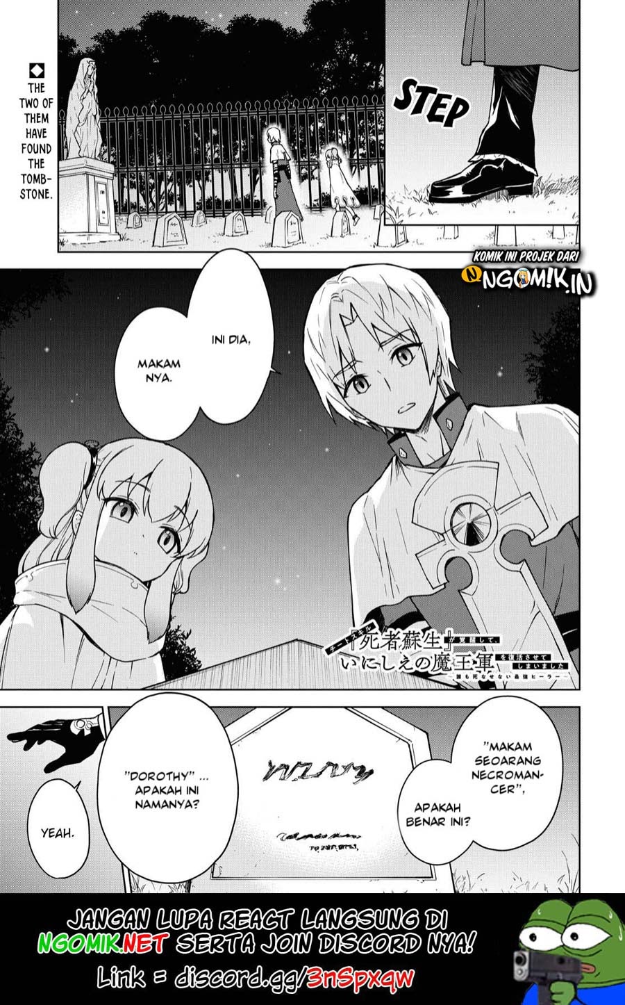 Cheat Skill “Shisha Sosei” Ga Kakusei Shite Inishieno Maougun Wo Fukkatsu Sasete Shimaimashita ~Dare Mo Shinasenai Saikyou Hiiro~ Chapter 4 page 1