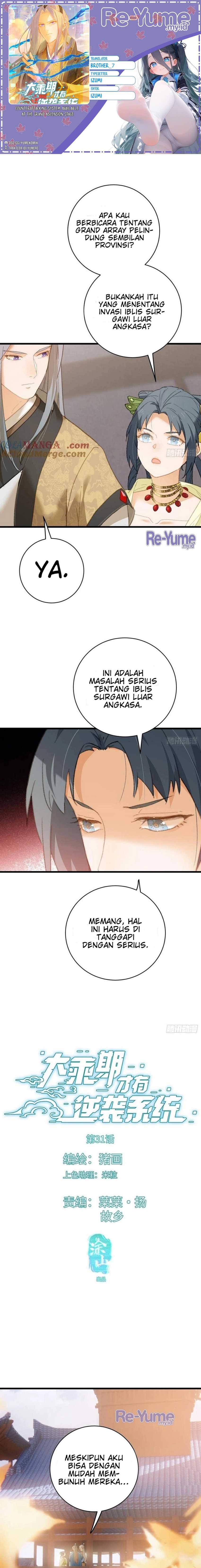 Counterattacking System Available At The Grand Ascension Stage Chapter 31 page 0