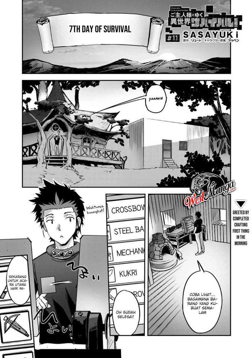 Craft Game no Nouryoku de Isekai Kouryaku!! Chapter 11 page 3