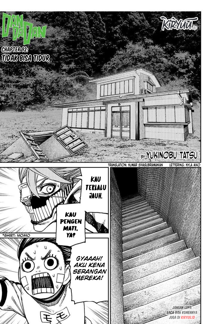 DANDADAN Chapter 92 page 1