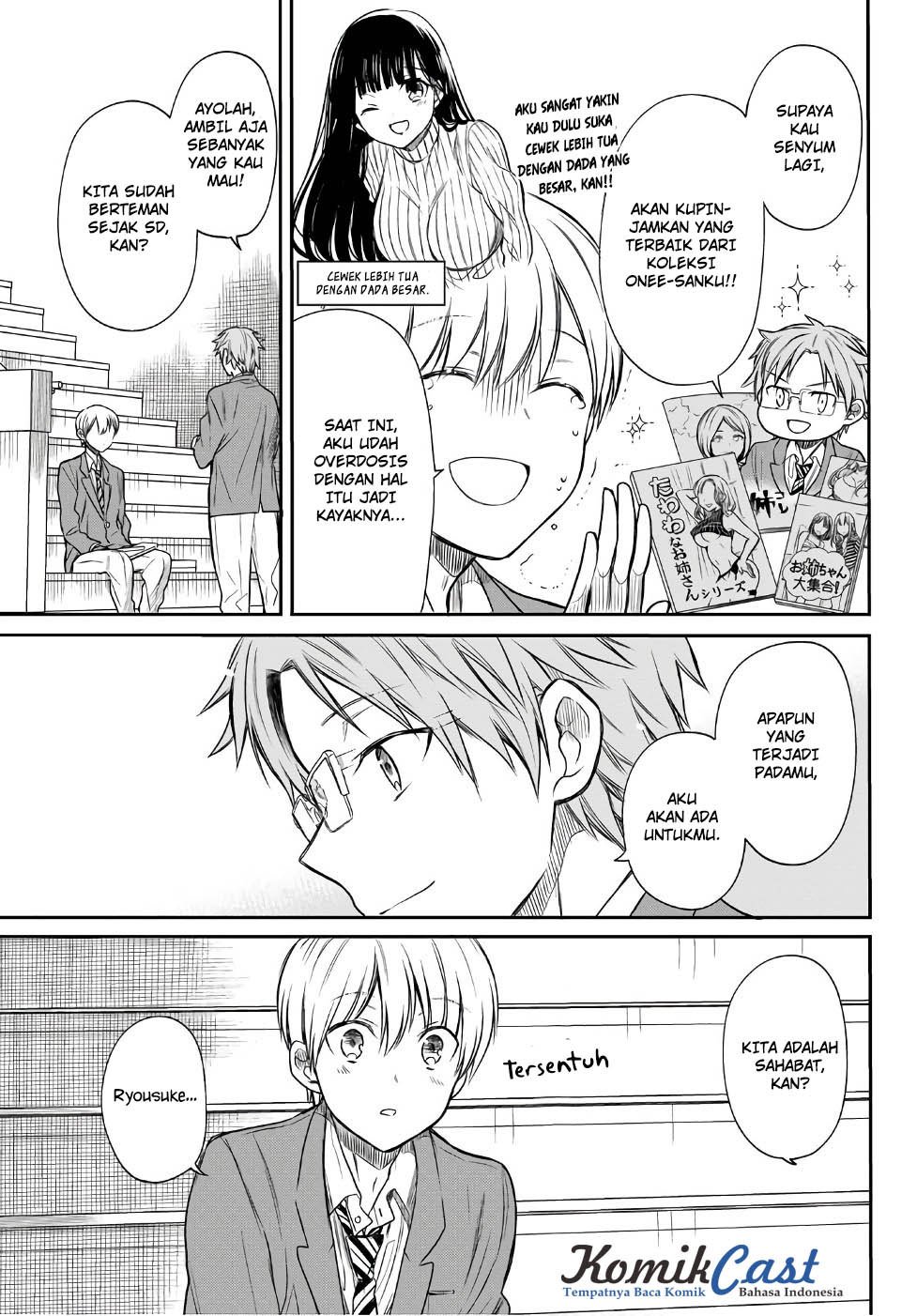 Danshi Koukousei wo Yashinaitai Onee-san no Hanashi Chapter 13 page 3