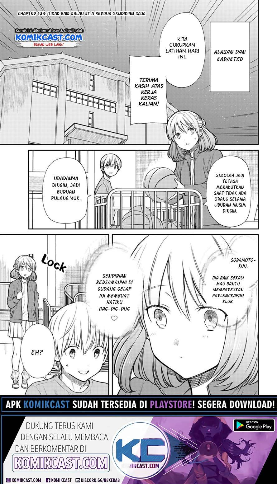 Danshi Koukousei wo Yashinaitai Onee-san no Hanashi Chapter 143 page 1