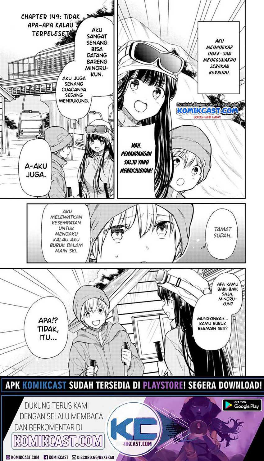 Danshi Koukousei wo Yashinaitai Onee-san no Hanashi Chapter 149 page 1