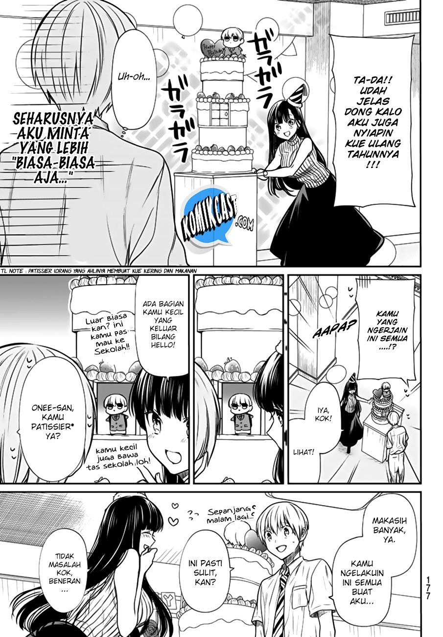 Danshi Koukousei wo Yashinaitai Onee-san no Hanashi Chapter 46 page 4