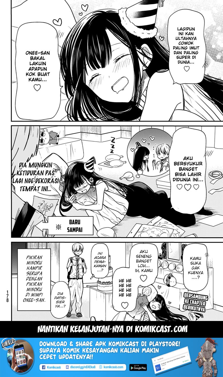 Danshi Koukousei wo Yashinaitai Onee-san no Hanashi Chapter 46 page 5