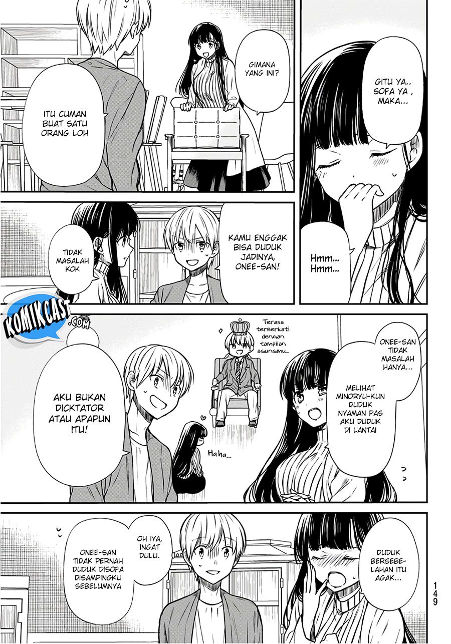 Danshi Koukousei wo Yashinaitai Onee-san no Hanashi Chapter 57 page 3