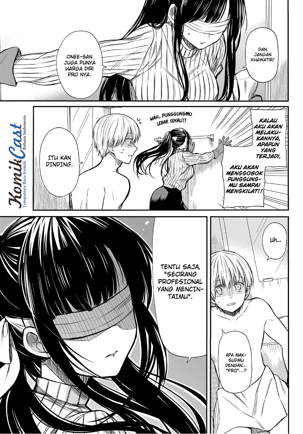 Danshi Koukousei wo Yashinaitai Onee-san no Hanashi Chapter 8 page 3