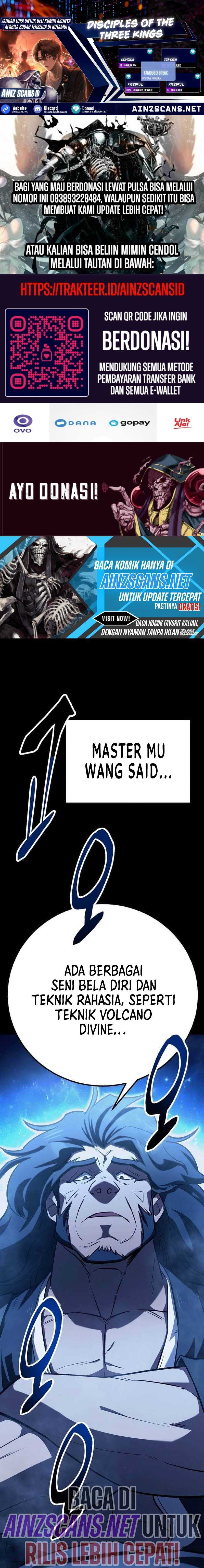 Disciple of the Three Kings Chapter 3 bahasa Indonesia page 0