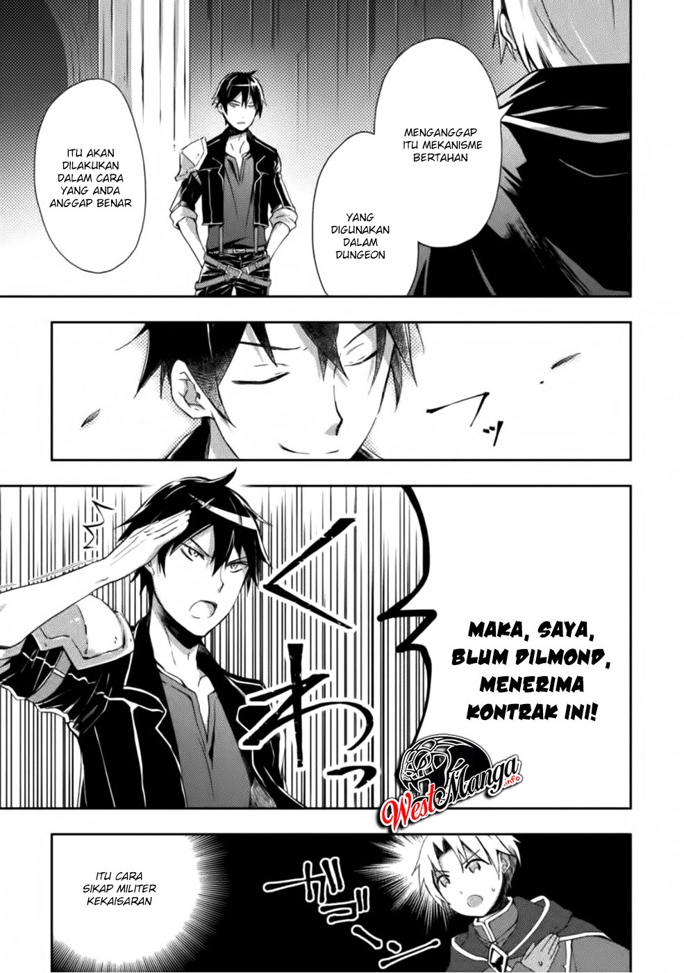 Dungeon Kurashi No Moto Yuusha Chapter 4 page 8
