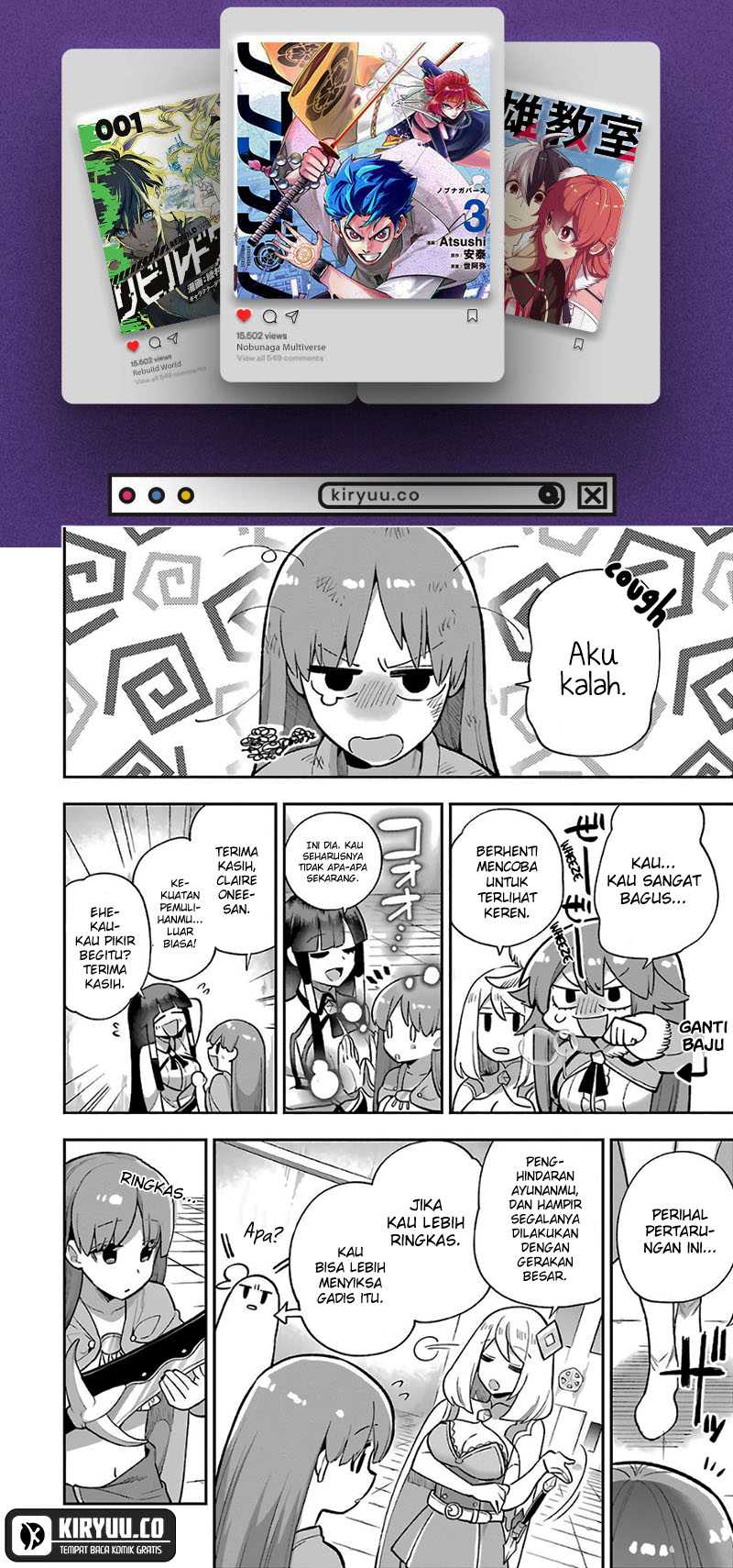 Eiyuu Kyoushitsu Chapter 35.2 page 18