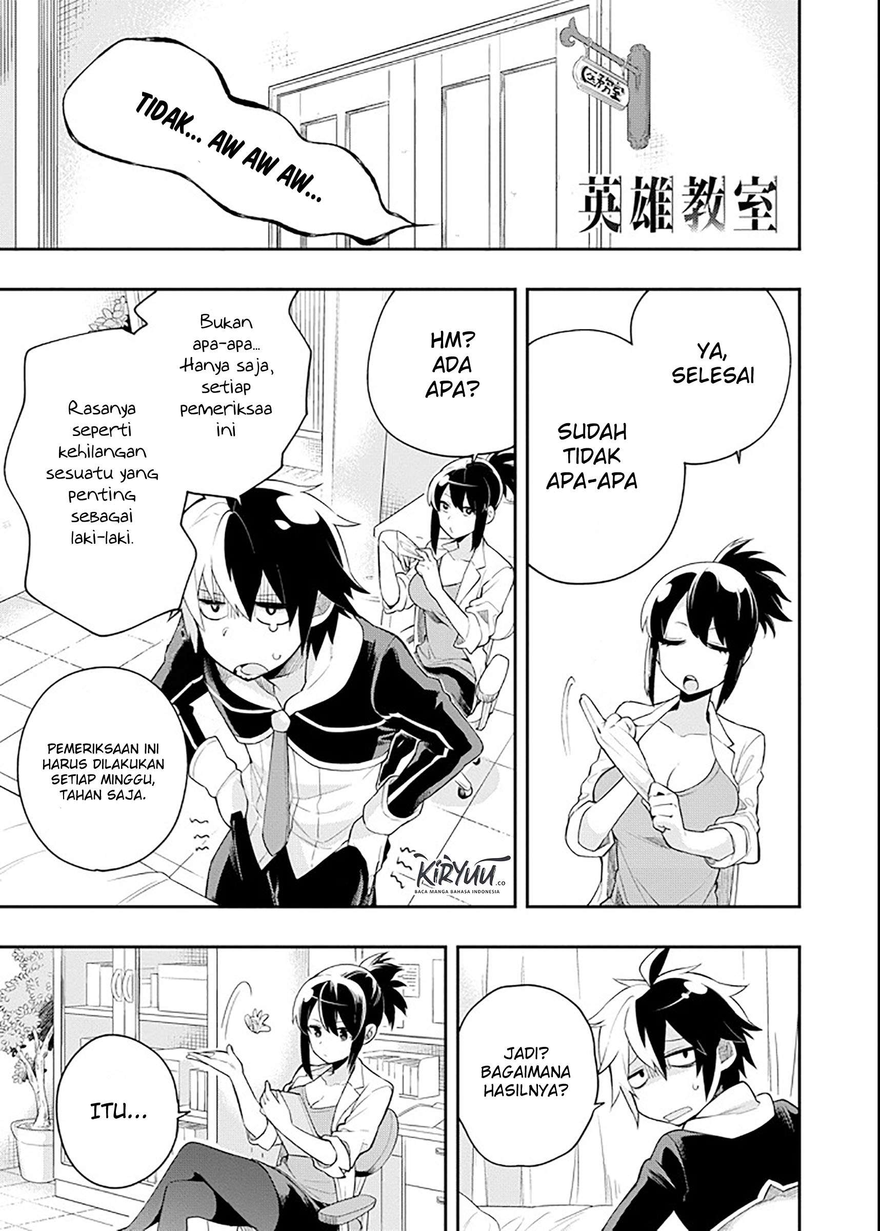Eiyuu Kyoushitsu Chapter 5.1 page 1