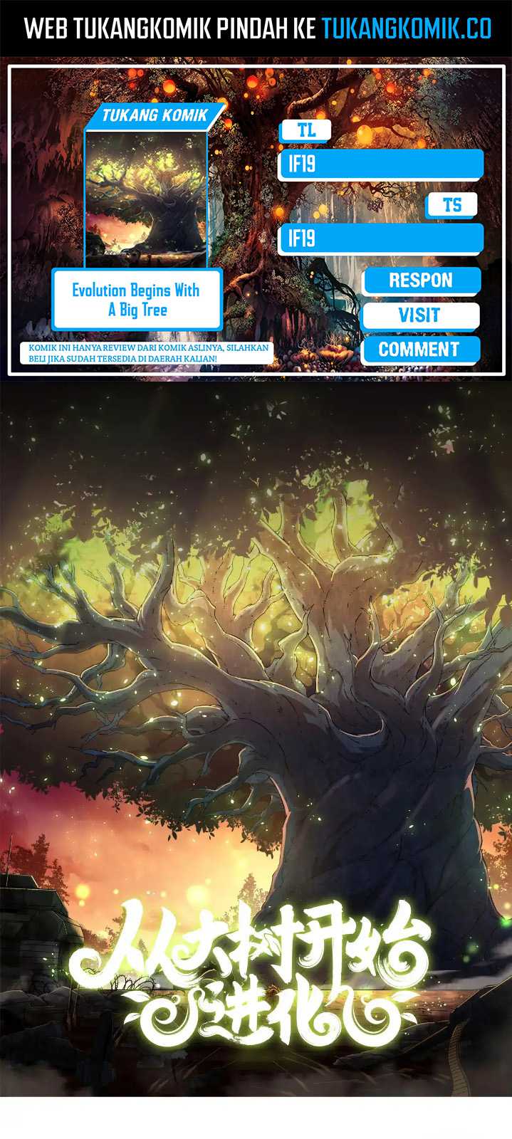 Evolution Begins With A Big Tree Chapter 288 page 0