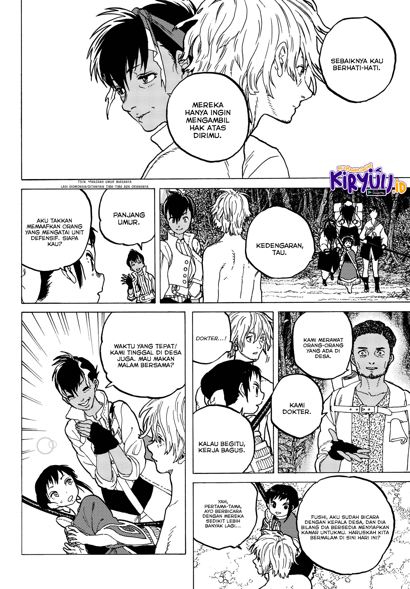 Fumetsu no Anata e Chapter 57 page 10