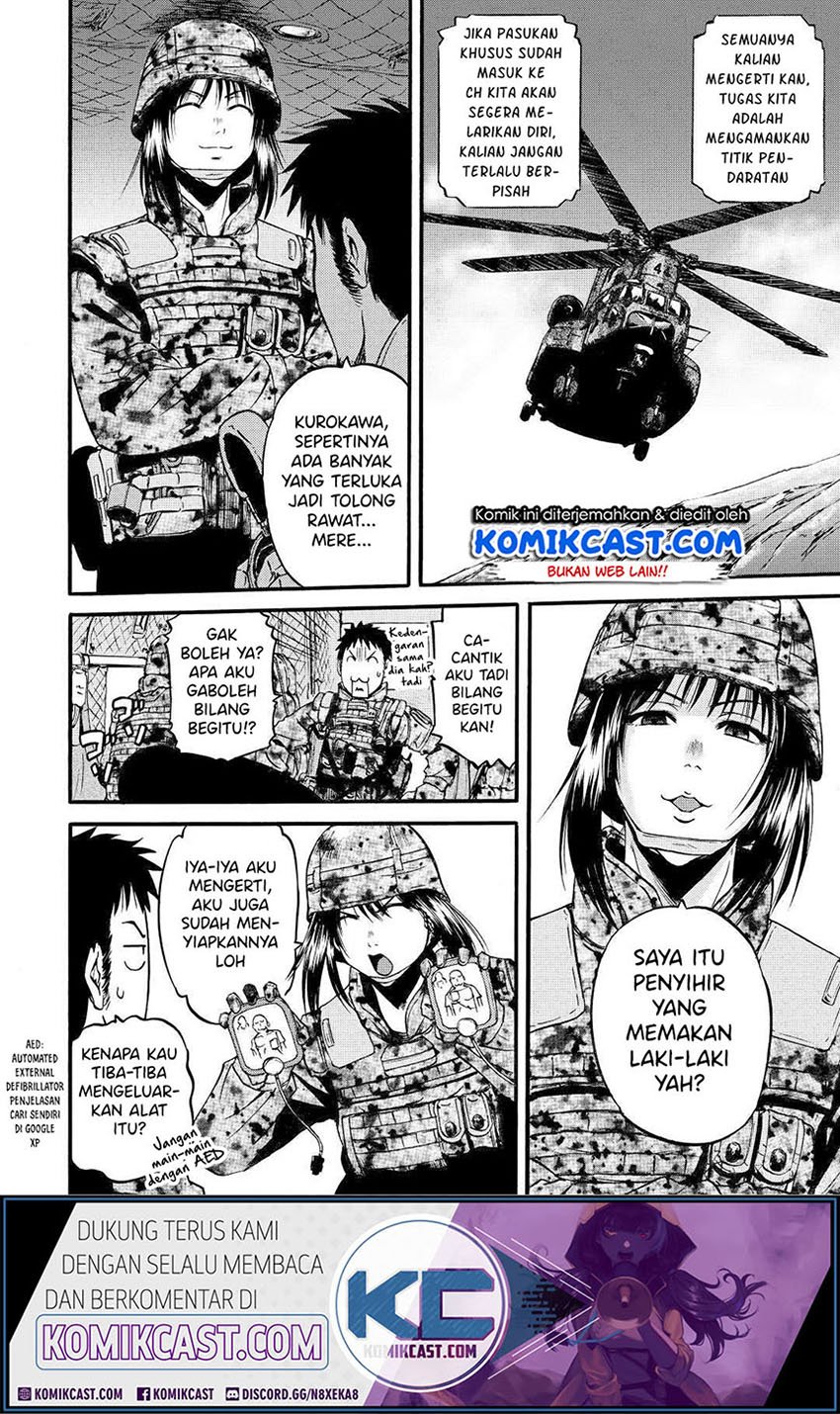 Gate – Jietai Kare no Chi nite Kaku Tatakeri Chapter 101.1 page 10