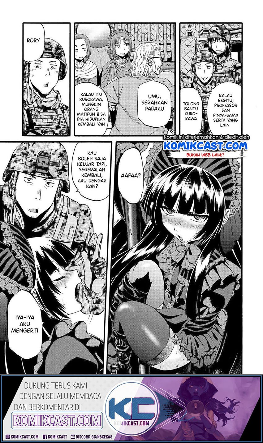 Gate – Jietai Kare no Chi nite Kaku Tatakeri Chapter 101.1 page 11