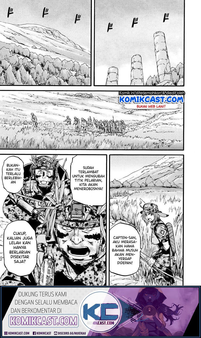 Gate – Jietai Kare no Chi nite Kaku Tatakeri Chapter 101.1 page 13