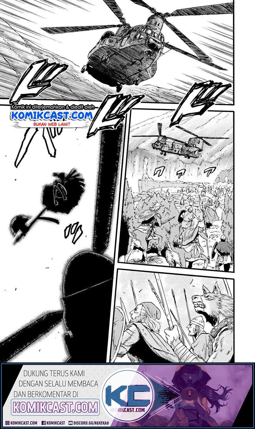 Gate – Jietai Kare no Chi nite Kaku Tatakeri Chapter 101.1 page 17