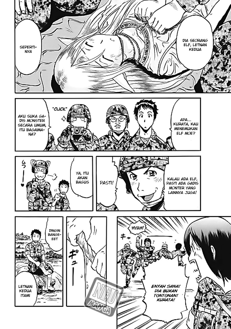 Gate – Jietai Kare no Chi nite Kaku Tatakeri Chapter 3 page 16