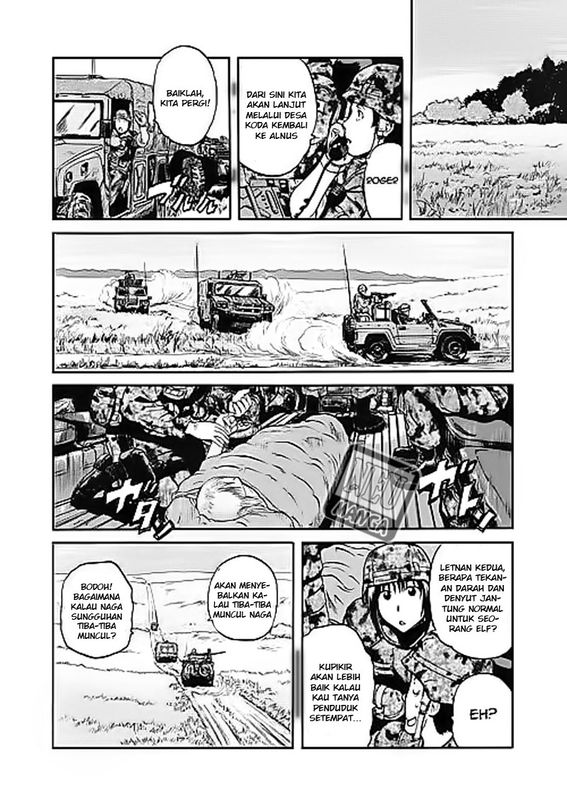 Gate – Jietai Kare no Chi nite Kaku Tatakeri Chapter 3 page 18