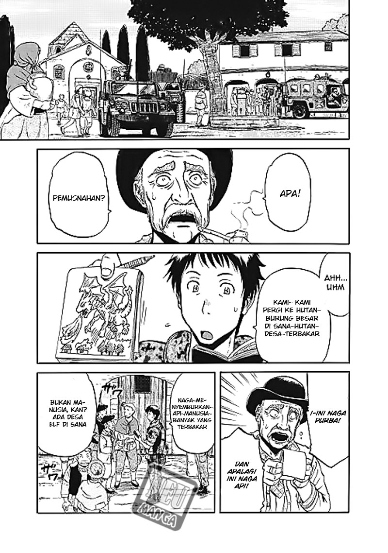 Gate – Jietai Kare no Chi nite Kaku Tatakeri Chapter 3 page 19