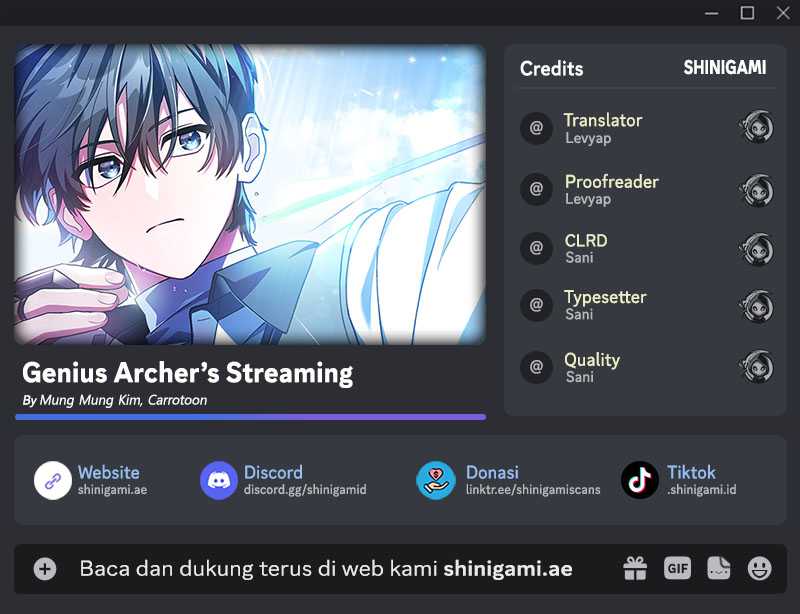 Genius Archer’s Streaming Chapter 41 page 0